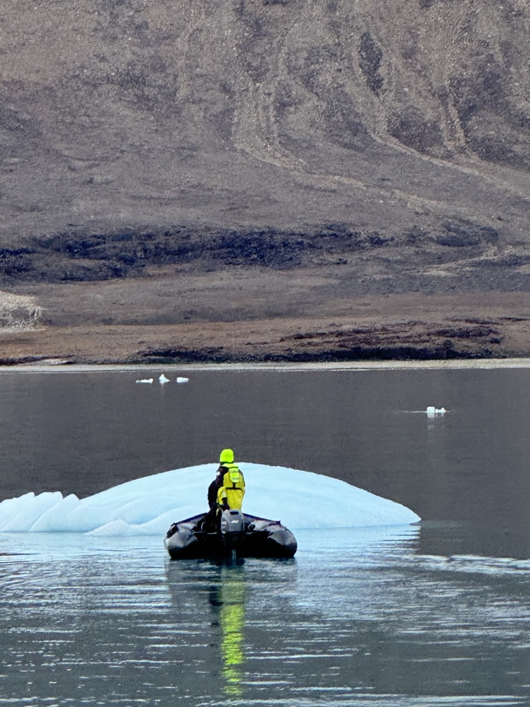 Tender among Arctic ice